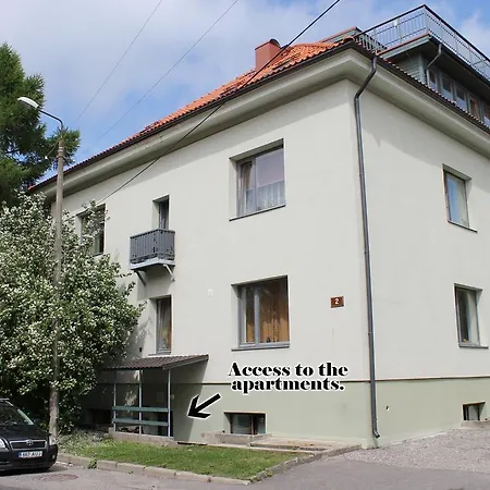 Ohtu Poik 2 Center Basement アパート パルヌ